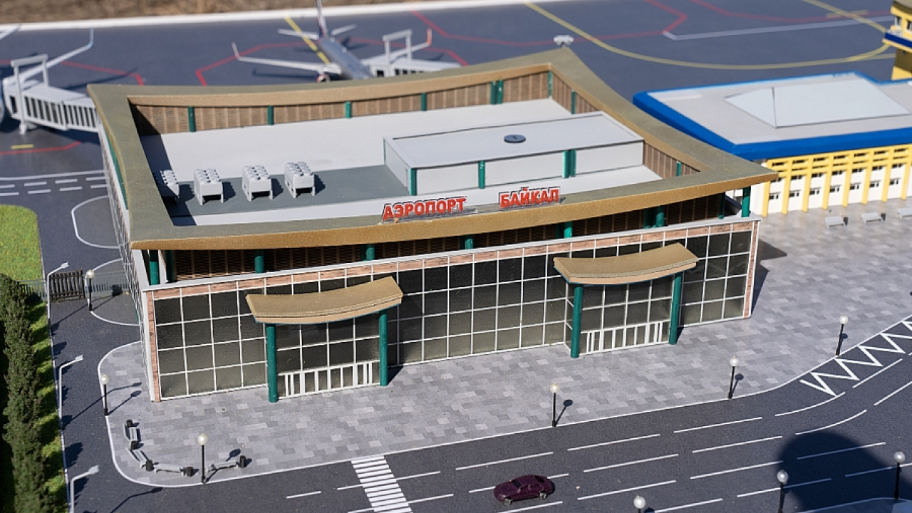 Новый аэровокзальный комплекс внутренних воздушных линий Международного аэропорта «Байкал»